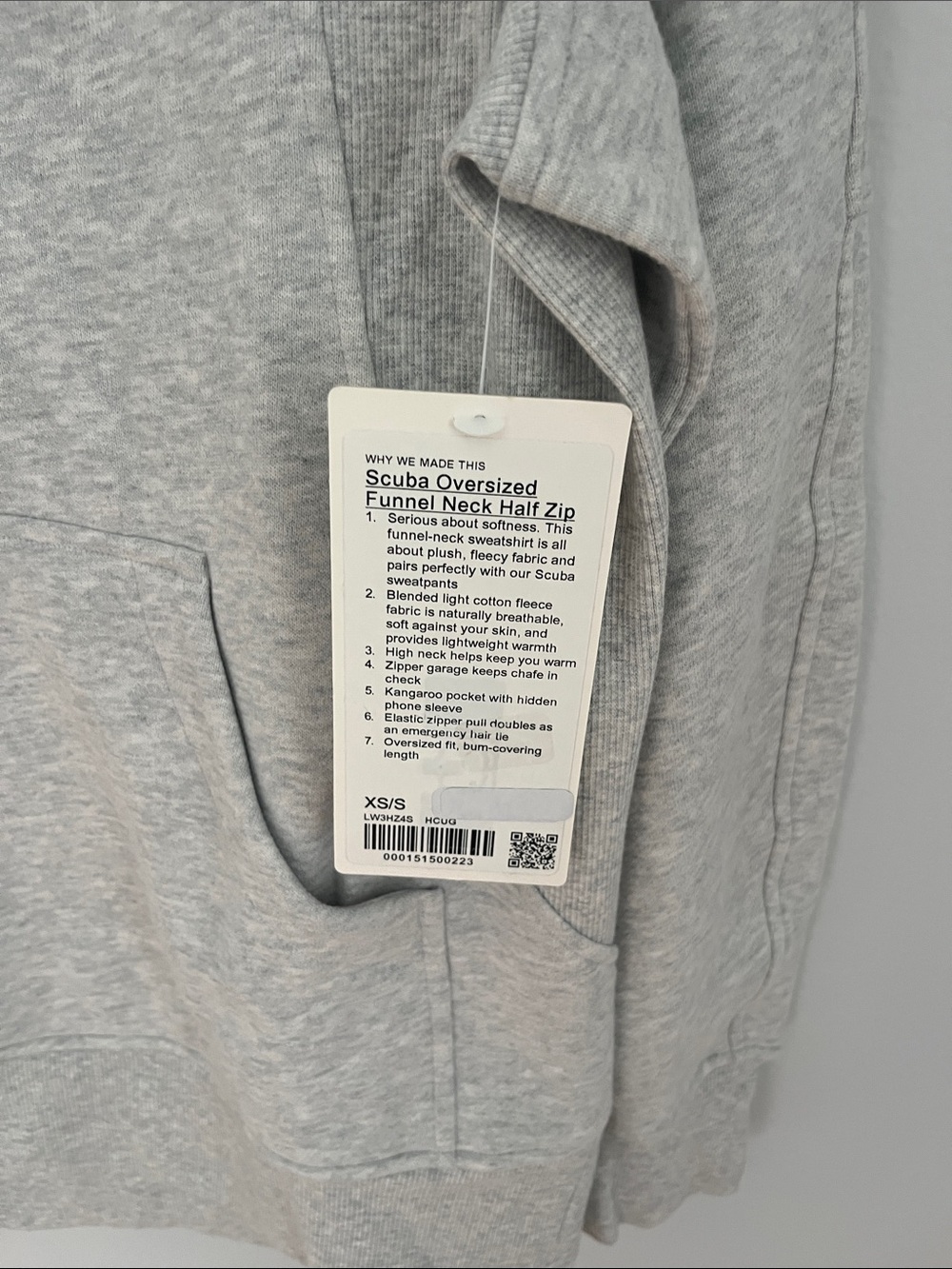 Lululemon Scuba Oversized Funnel-Neck Half Zip *Long - Picture 12 of 12